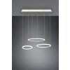 Trio-Leuchten Morrison Lámpara Colgante LED Blanca, 1 luz