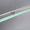 Paul-Neuhaus HELIX Lámpara Colgante LED Aluminio, 2 luces, Mando a distancia