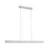 Paul-Neuhaus Q-ADRIANA Lámpara Colgante LED Aluminio, 2 luces, Mando a distancia