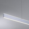 Paul-Neuhaus Q-ADRIANA Lámpara Colgante LED Aluminio, 2 luces, Mando a distancia