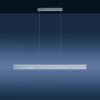 Paul-Neuhaus Q-ADRIANA Lámpara Colgante LED Aluminio, 2 luces, Mando a distancia