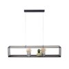 Paul-Neuhaus CONTURA Lámpara Colgante LED Negro, 4 luces