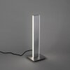 Paul-Neuhaus Q-ADRIANA Lámpara de mesa LED Aluminio, 2 luces, Mando a distancia