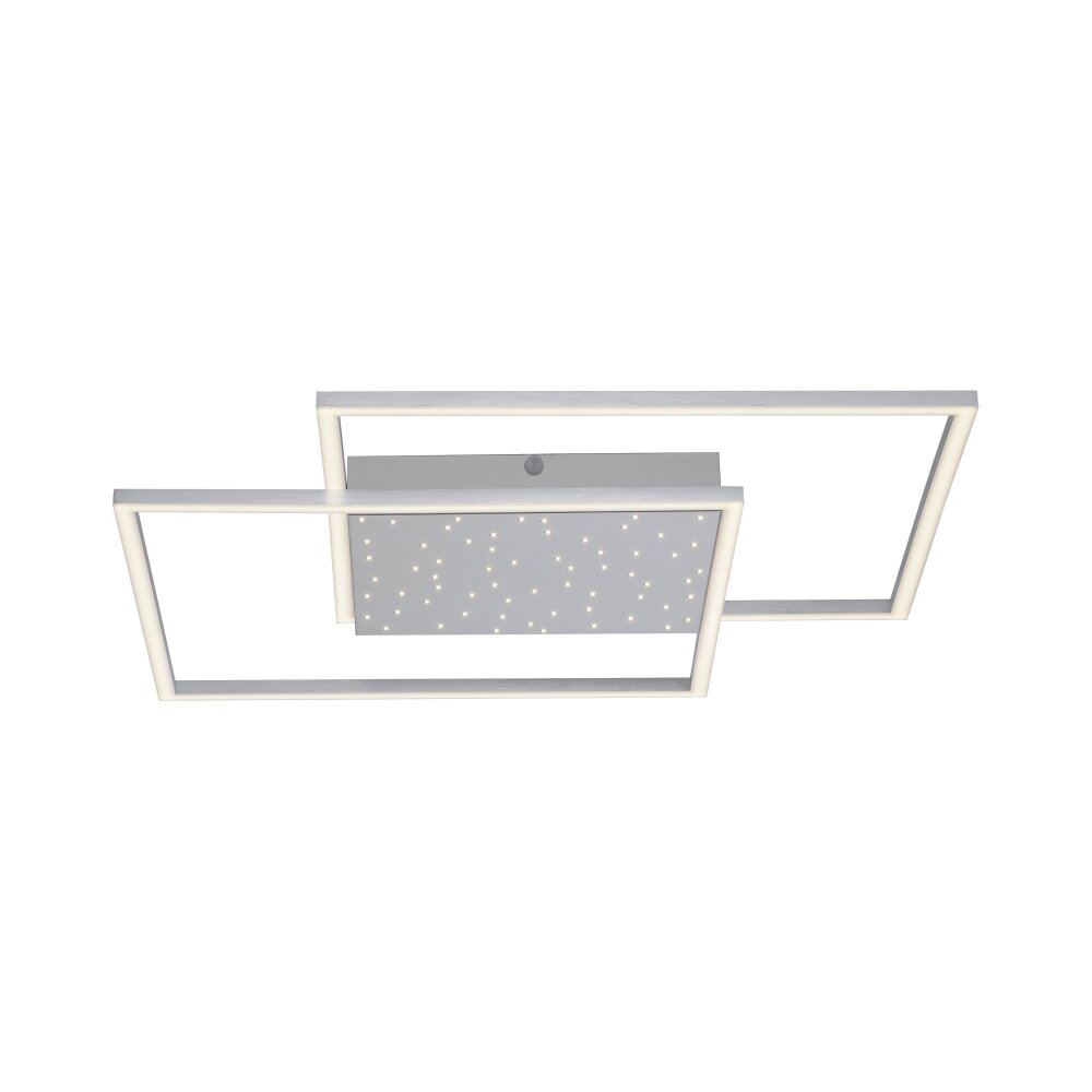 Paul-Neuhaus YUKI Lámpara de Techo LED Acero bruñido, 3 luces, Mando a distancia main product photo