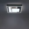 Paul-Neuhaus Q-ALTA Lámpara de Techo LED Negro, 1 luz, Mando a distancia