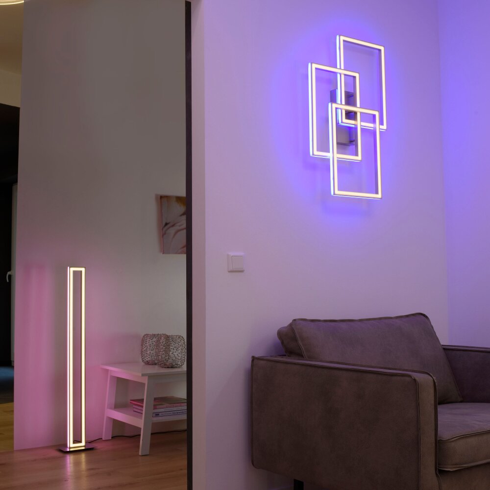 Paul-Neuhaus HELIX Lámpara de Techo LED Aluminio, 6 luces, Mando a distancia main product photo