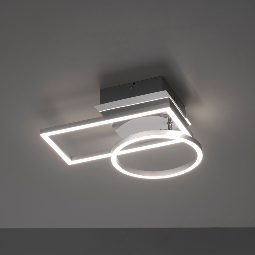 Leuchten-Direkt IVEN Lámpara de Techo LED Acero bruñido, 1 luz main product photo