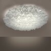 Leuchten-Direkt LOLAsmart-NAOMI Lámpara de Techo LED Blanca, 1 luz, Mando a distancia, Cambia de color