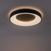 Leuchten-Direkt LOLAsmart-ANIKA Lámpara de Techo LED Antracita, 1 luz, Mando a distancia, Cambia de color