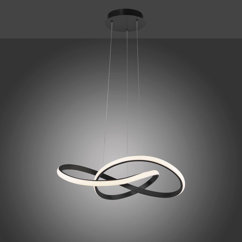 Leuchten-Direkt MARIA Lámpara Colgante LED Negro, 1 luz main product photo