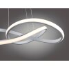 Leuchten-Direkt MARIA Lámpara Colgante LED Aluminio, 1 luz