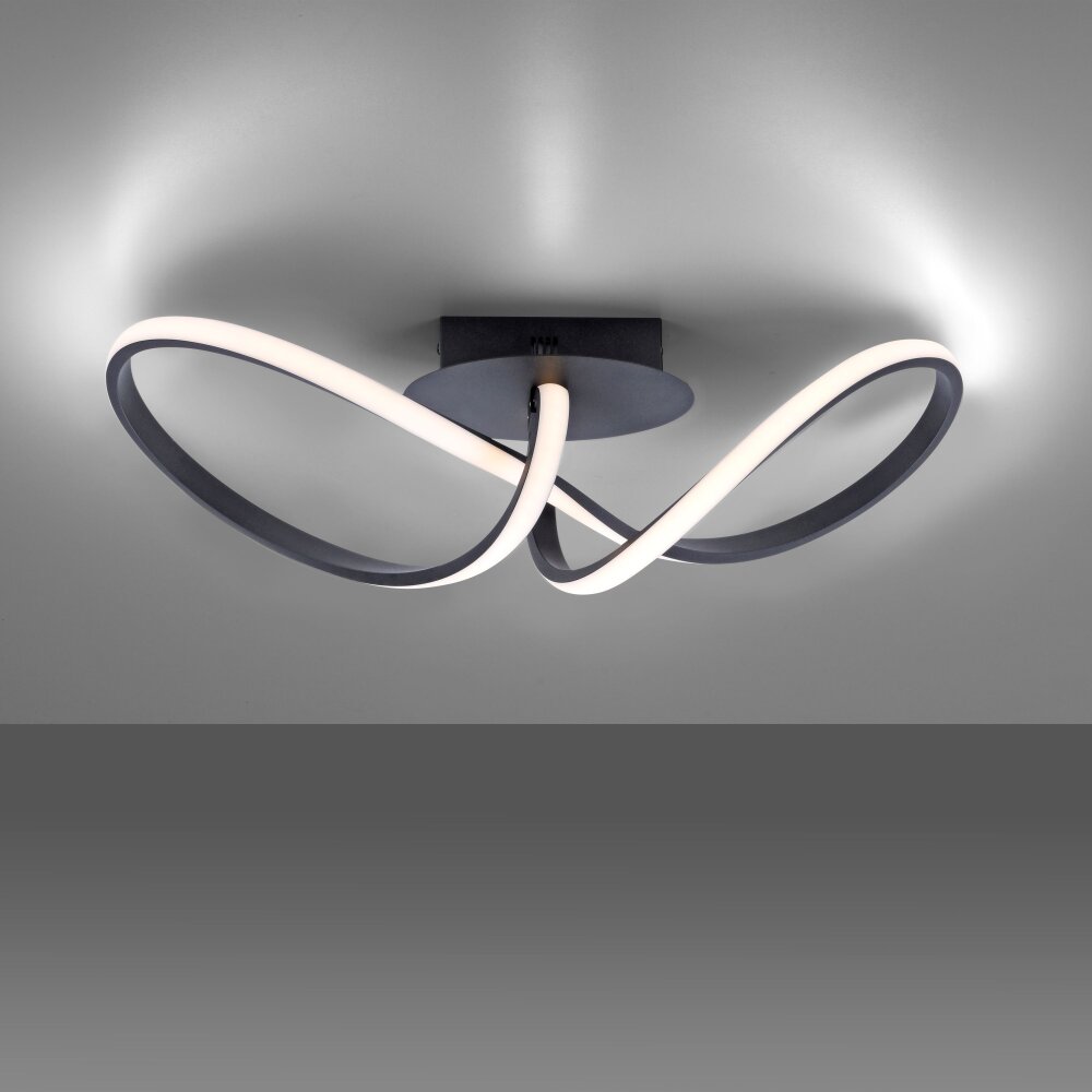 Leuchten-Direkt MARIA Lámpara de Techo LED Negro, 1 luz main product photo
