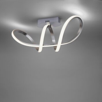 Leuchten-Direkt MARIA Lámpara de Techo LED Aluminio, 1 luz