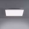 Leuchten-Direkt GUSTAV Lámpara de Techo LED Blanca, 1 luz, Mando a distancia, Cambia de color