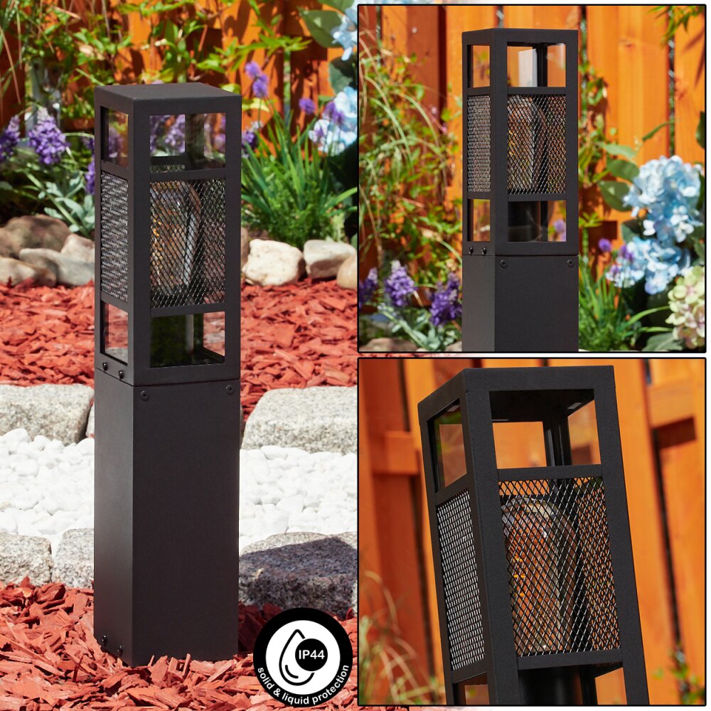 Nelgen Poste de Jardín Negro, 1 luz main product photo