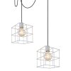 Globo MERRIL Lámpara Colgante Galvanizado, 3 luces
