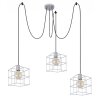 Globo MERRIL Lámpara Colgante Galvanizado, 3 luces