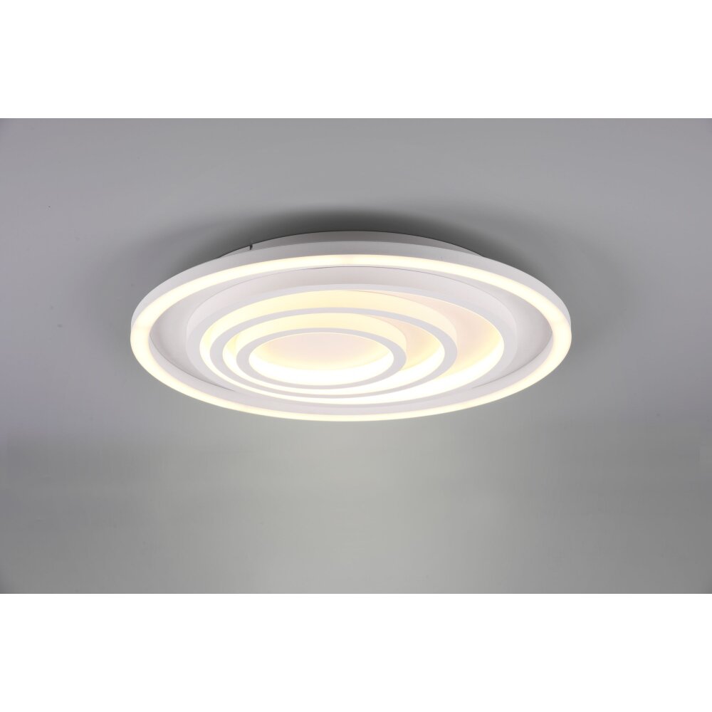 Trio-Leuchten Kagawa Lámpara de Techo LED Blanca, 1 luz, Mando a distancia main product photo
