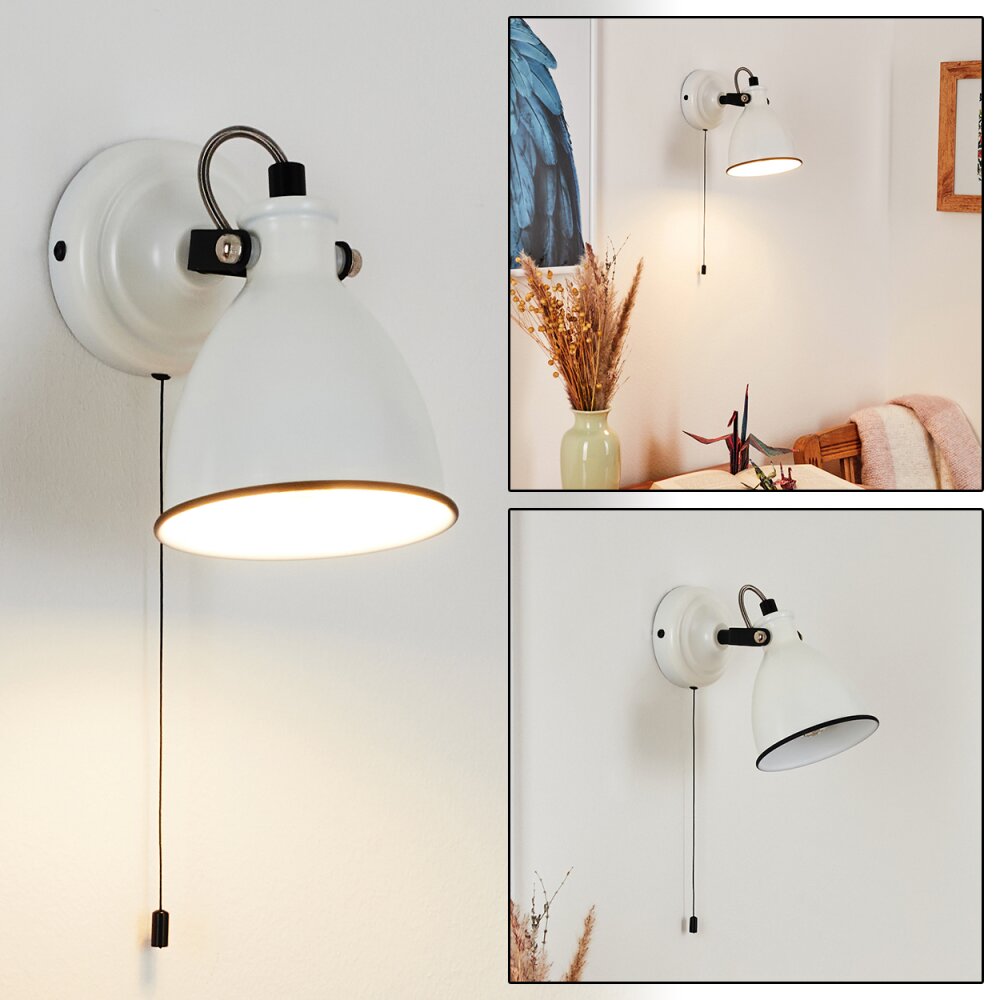 Selki Aplique Negro, Blanca, 1 luz main product photo