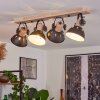 Orny Lámpara de Techo Marrón, 4 luces