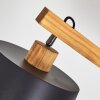 Tatodere Lámpara de Pie Madera oscura, Negro, 1 luz