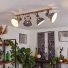 Orny Lámpara de Techo Crudo, 4 luces