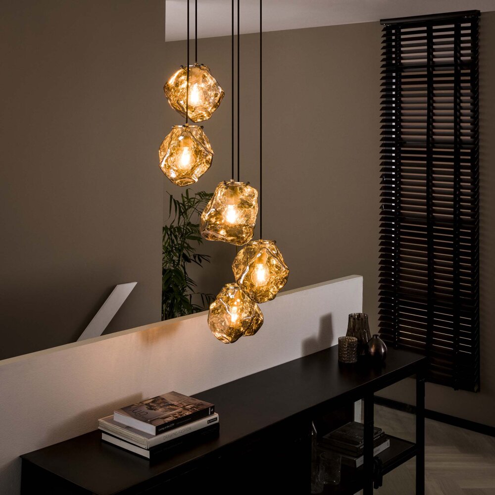 Marore Lámpara Colgante Plata Antigua, 5 luces main product photo