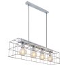 Globo MERRIL Lámpara Colgante Galvanizado, 4 luces