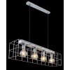 Globo MERRIL Lámpara Colgante Galvanizado, 4 luces