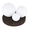 Globo MAMBA Lámpara de mesa LED Gris, 1 luz