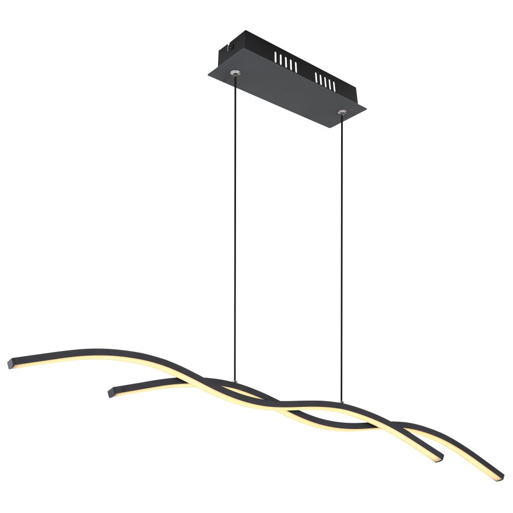 Globo MARIUS Lámpara Colgante LED Negro, 1 luz main product photo