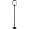Brilliant-Leuchten Tosh Lámpara de Pie Crudo, Negro, 1 luz