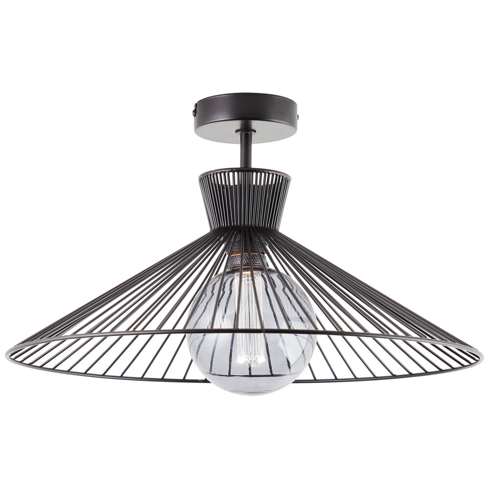 Brilliant-Leuchten Elmont Lámpara de Techo Negro, 1 luz main product photo
