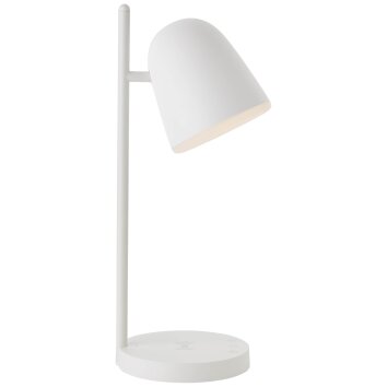 Brilliant-Leuchten Neda Lámpara de mesa LED Blanca, 1 luz