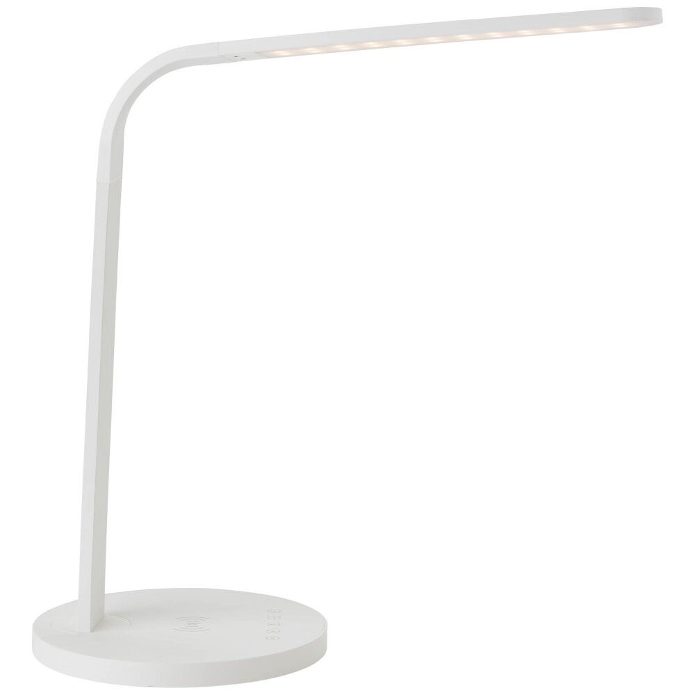 Brilliant-Leuchten Idelle Lámpara de mesa LED Blanca, 1 luz main product photo