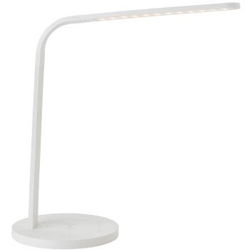 Brilliant-Leuchten Idelle Lámpara de mesa LED Blanca, 1 luz