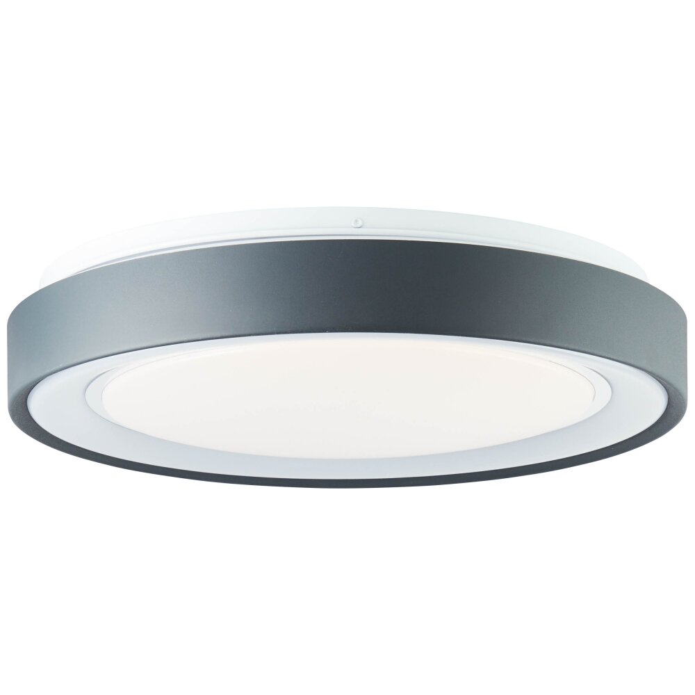 Brilliant-Leuchten Tessy Lámpara de Techo LED Negro, 1 luz, Mando a distancia, Cambia de color main product photo