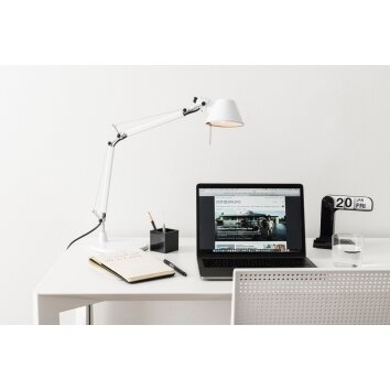 Artemide Tolomeo Micro Lámpara de mesa Blanca, 1 luz