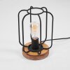 Pasteur Lámpara de mesa Crudo, Negro, 1 luz