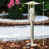 Fushun Poste de jardin Acero inoxidable, 1 luz