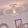 Wemude Lámpara de Techo Blanca, 1 luz