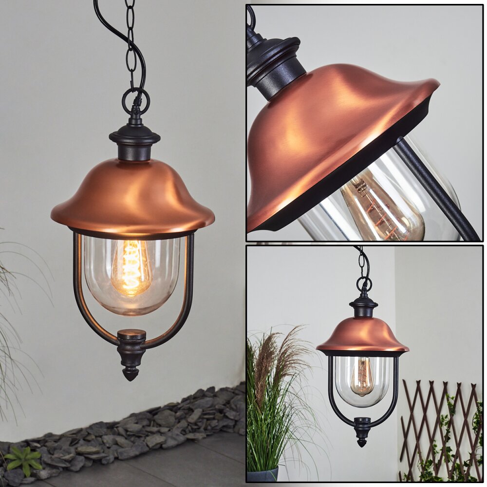 Gascon luminaria colgante para exteriores Negro, 1 luz main product photo
