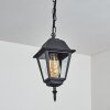 Naofe luminaria colgante para exteriores Negro, 1 luz