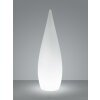 Reality Palmas Lámpara de pie para exterior LED Blanca, 1 luz, Mando a distancia, Cambia de color