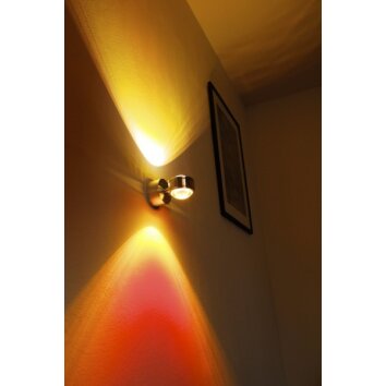 Indore Aplique LED Aluminio, 2 luces