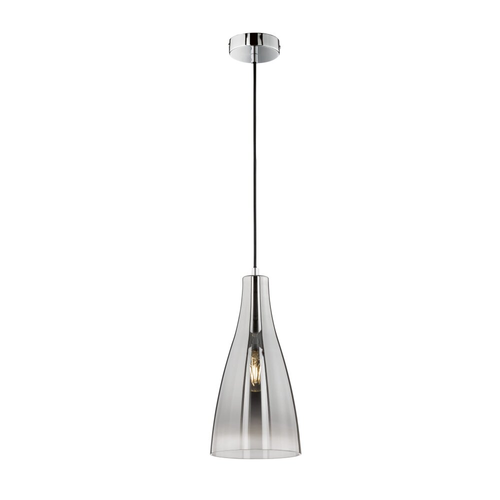 Fischer-Honsel Zeal Lámpara Colgante Cromo, 1 luz main product photo