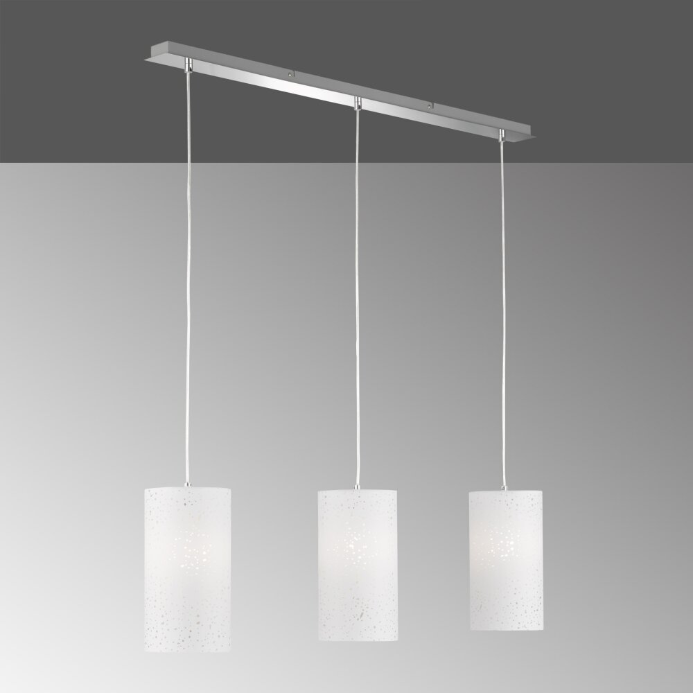 Fischer-Honsel Thor Lámpara Colgante Cromo, 3 luces main product photo