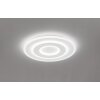 Fischer-Honsel Bolia Lámpara de Techo LED Blanca, 1 luz, Mando a distancia
