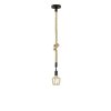Fischer-Honsel Rope Lámpara Colgante Negro, 1 luz