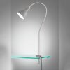 Fischer-Honsel Lolland Lámpara con pinza Gris, 1 luz